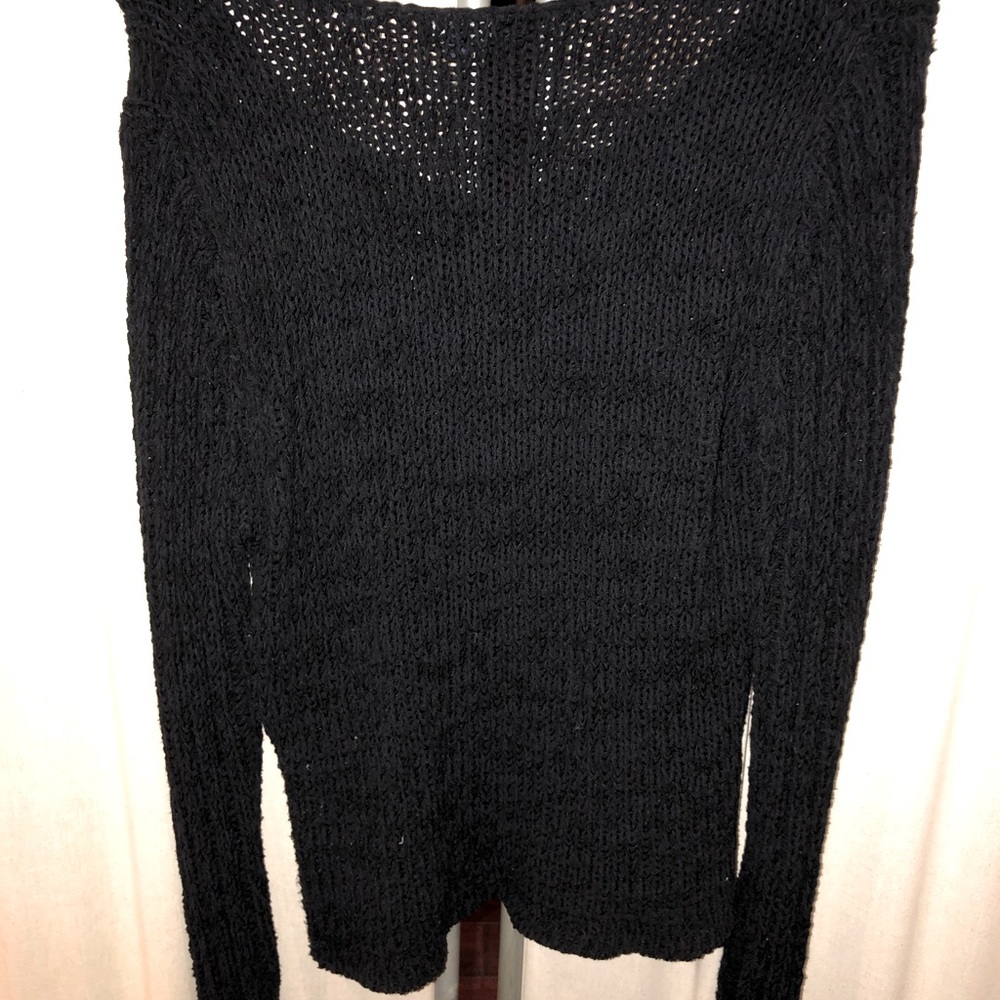 Black Bisou Jean sweater.